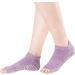 Shop Lurrose Yoga Socks - Half Toe Ankle Socks for Pilates Barre & Spa | Sweat-Absorbing Tabi Socks - Violet - Buy Online on GoSupps.com