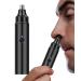Rechargeable Nose Hair Remover Trimmer - Painless Dual Edge 360 Facial Hair Clipper for Men & Women | Clean Boost Technology - Buy Online on GoSupps.com