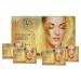 Radiant Gold Facial Kit with 24K Pure Gold and Papaya 37g 4 Easy Steps 4 Uses