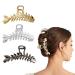 Fish Bone Hair Clips  3 PCS Metal Hair Claw Clips for Thick Hair Thin Hair Clamp Grab Hair Grip Fashion French Hair Accessories Lady Barrette Hairpins for Women Girl Gifts