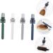 Mipcase Lot De 4 Nettoyeurs De Brosse Cheveux Compacts Portables Outil De Nettoyage Peigne Airbag Accessoire L ger Pour Cheveux Utilisation Domestique Et Voyage Couleurs Bleu Vert Gris Blanc - Buy Online on GoSupps.com