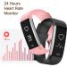 Poiuzet Fitness Tracker with Heart Rate Monitor - Waterproof Activity Tracker for Men and Women - Sleep Monitor, Step Counter, and Call/Message Alert - Black - Buy Online on GoSupps.com