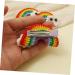 FRCOLOR 1 Pair Rainbow Barrettes Girl Hair Barrettes Snap Side Clamp Hair Bang Clip Cartoon Hair Clips Decorative Hair Clips Colorful Hair Clips Hair Pin Wild Child Wool Felt Alloy - Buy Online on GoSupps.com