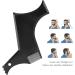 Beard Shaping Tools Men'S Beard Template Beard Styling Black Plastics Hairline Trimming Beard Shaping Tool For Conditioners Beard Shaping Template Beard Beauty Template - Buy Online on GoSupps.com