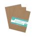 Secure Seal 8.5x11 Chipboard Pads Brown Scrapbooking Sheets 22PT (.022 ) Light Weight (Pack of 200) 8.5x11 200 Pack