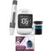ReliOn Platinum Starter Kit | Wireless Blood Glucose Meter 50 Platinum Test Strip Lancing Device 10 Lancets and Carrying case Bundle with Exclusive "Look After Your Diabetes" - Better Idea Guide (2 Items) 1 Pack (50 Test Strips)