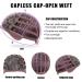 Esmee Ombre Violet Short Wig for Women | 14-Inch Heat-Resistant Synthetic Hair for Daily Wear & Cosplay - Buy Online on GoSupps.com