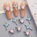 16 Styles Luxury Moon & Star Nail Charms - 3D Bow Butterfly & Rhinestone Nail Art Accessories for Acrylic Nails - Y2K Metal Nail Jewels - Buy Online on GoSupps.com