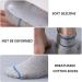 EXCEART Invisible Height Increase Socks - Silicone Heel Lift Inserts for 3.5cm Taller Adults - Buy Online on GoSupps.com