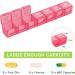 Annwer Large Monthly Pill Organiser 28 Day Pill Box Organizer by Week Large 4 Weeks One Month Pill Cases with Dust-Proof Container for Pills/Vitamin/Fish Oil/Supplements(Pink) - Buy Online on GoSupps.com