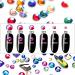 1788 Pieces Flatback Rhinestones for Crafts Nail Gems Gemstones Crystals Jewels Craft Glass Diamonds Stones Bling Bedazzler Kit with Tweezers and Picking Pen 12 Colors (Multi-color) - Buy Online on GoSupps.com