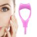 Mascara Shield Applicator Guard - Reusable Eyelash Mascara Shield Guard Mascara Guard Tool - Mascara Guard Eyelash Comb Handheld Lash Separator Tool for Girls Makeup Hot Pink