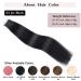 Yilite Jet Black Tape Extensions - 55cm Real Hair 20 Pieces Silky Straight Invisible Skin Weft 50g - Buy Online on GoSupps.com