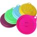 5 PCS Pet Food Can Covers - Self-Sealing Reusable Lids for Dogs and Cats - Environmentally Friendly (Random Color) - Pack of 5 - Buy Online on GoSupps.com