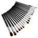 19-Piece Eye Shadow Brush Set | Complete Highlighting & Concealer Makeup Brushes for Flawless Application | International Shipping Available - Buy Online on GoSupps.com