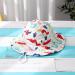 XYIYI Kids Bucket Hat | Adjustable Sun Beach Hat for Boys Girls 1-2 Years | Beige Dinosaur Design - Buy Online on GoSupps.com