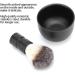 Tmishion Shaving Bowl & Brush Set | Stainless Steel Razor Soap Bowl for Men | Perfect for Salon & Home Grooming - Buy Online on GoSupps.com