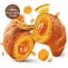  Italian Gourmet E.R. Misura Cornetti Fibrextra Arancia Fibrextra Pack of 12 orange carrot and pumpkin croissants 100% wholemeal flour 300 g + 400 g - Buy Online on GoSupps.com