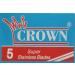 100 Crown Super Stainless Razor Blades - Premium Quality for a Smooth Shave | Global Shipping Available - Buy Online on GoSupps.com