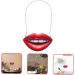 ABOOFAN Lip Pendant Wedding Decorations Hanging Ornaments Valentine's Day Hanging Decors Household - Buy Online on GoSupps.com