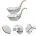 2pcs Caviar Spoon Ceramics Dessert Food 10x6cm Assorted Color - Buy Online on GoSupps.com