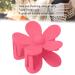 Cersalt Flower Claw Hair Clip for Women & Girls | Rose Red Anti-Slip Big Styling Clip - Buy Online on GoSupps.com
