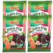 Dulzura Borincana Vegan Guava Fruit Snack Bars (4 Pack) 4.64oz Each Bag | Non GMO Gluten Free | Plus Sticker by Artist Jose Hoffman
