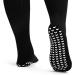 FitVille Women's Recovery Diabetic Socks - Extra Wide Non-Slip Hospital Edema Sock for Swollen Feet with Grips - Black, One Size - Buy Online on GoSupps.com