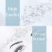 Ludress Crystal Face Stickers - Star Glitter Mermaid Festival Body Jewels - Sparkly Halloween Party Accessories for Women and Girls (White) - Buy Online on GoSupps.com