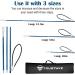 Trubrave Sling Fishing Spear - Aluminum Pole Spear with Stainless Steel Prong - 5 Paralyzer Tips - 3-in-1 Tool - Travel Bag Included - Buy Online on GoSupps.com