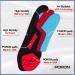 High Impact Athletic Sports Insoles | USA Technology 2022 | Unisex | M 8.5-10 / W 9.5-10.5 | Black - Buy Online on GoSupps.com