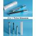 Mirora 2-in-1 Waterproof Mascara for Natural Lengthening and Thickening - 4D Silk Fiber Formula for 5x Longer Lashes - Won't Clump, Lasts All Day - Dark Cyan (1 Pack) - Buy Online on GoSupps.com