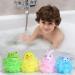 LHKJ 4 Pieces Shower Sponge Exfoliating Sponge Shower Sponge with Soft Toy and Net Bath Sponge for Children Adults Bath Ball Animal Washing Sponge (Colourful) - Buy Online on GoSupps.com