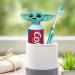 2022 The Child Toothpaste Cap Dispenser for Kids and Adults  New Baby Y-oda Toothpaste Topper  Funny Toothpaste Squeezer for Fans. Green