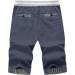 Makalon Men's Summer Workout Track Shorts with Pockets - Grey, Large | Elastic Band, Casual Sports Running Pants - Buy Online on GoSupps.com