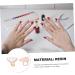 CLISPEED 2 pi ces Palette Anneaux pour Ongles Marbre Palette de M lange Vernis Artistique pour Manucure DIY Femme Accessoire Nail Art Pratique et R utilisable - Buy Online on GoSupps.com