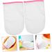 Beatifufu 1 Pair Waxing Gloves Hand Mitt Paraffin Wax Cover Paraffin Manicure Mitt Nail Paraffin Hand Bags Bath Accessories Bath Gloves Paraffin Spa Gloves Hand Wax Bags Towel Red 26.00X16.00X0.20CM - Buy Online on GoSupps.com