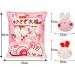 HXPLN Bunny Plush Pillow - Cute Kawaii Pudding Snack Pillow with Bunny Dolls - Creative Gift for Teenagers and Children - Buy Online on GoSupps.com
