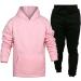 Hanxiulin Men's Training Suit - Casual Jogging & Sports Zipper Pants & Sweatshirt in Pink Size 3XL | International Shipping Available - Buy Online on GoSupps.com