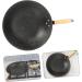 Zerodeko Wok Nonstick Frying Pan Nonstick Cookware Nonstick Skillet Pan Mini Food Metal Grilling Stir Fry Skillet Mini Accessories Seafood Pan Uncoated Work Iron Noodle Cooker - Buy Online on GoSupps.com