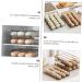 UPKOCH Food Containers 1pc egg storage box refrigerator containers Deviled Egg Tray Auto Scrolling Down Holder multi-layer Eggs Storage Tray - Buy Online on GoSupps.com