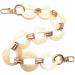 Purse Resin Chain Handle - Big Circle Apricot Acrylic Chain Replacement Strap for Handbag | Fashion Evening Clutch Bag Chain - Buy Online on GoSupps.com