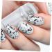 FRCOLOR 4 Fully Transparent Handle with Lid Silicone Seal Nails Kits Nail Art Stamper Manicure Rubber Stamp Decked Accessories Manicure Stamper Nail Kits Peg Board Plastic Child With Cover 6X3cm Transparent Color - Buy Online on GoSupps.com
