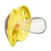 Tomme Tippee Fun Pacifiers - Symmetrical Kiefer-Friendly 18-36 Months 2-Pack (Orange/Yellow) - International Shipping Available - Buy Online on GoSupps.com