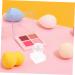 FOMIYES Eye Shadow Plate Powder Stamper Eye Shadow Stamp Tool Eyeshadow Pressing Stamper Powder Seal Acrylic 3.00X1.85X1.85CM Transparent - Buy Online on GoSupps.com