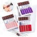 POPETPOP 1 Set Nail Drill Bits for Acrylic Nail Drill Heads Pedicure Bits Drill Bits for Nails Manicure Drill Bits Nail Drill Tool Ceramic Nail Bits Nail Gel Grinding Head Purple Ceramics 4.50X0.30X0.30CM Purple - Buy Online on GoSupps.com