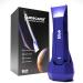 Manscape Blue Groin & Body Hair Trimmer for Men The Landscaper Electric Ball Trimmer Pubic Trimmer Body Shaver Replaceable Ceramic Blade Waterproof Wet/Dry Body Shaver Groomer 90 Minutes Shaving