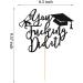 Arthsdite 1Pc You Did It Cake Topper/Class of 2024 Cake Decorations/Congrats Grad Graduation Party Decorations - Black Glitter Black You Did It Cake Topper - Buy Online on GoSupps.com