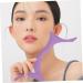 WOFASHPURET Eyebrow Shaping Stencil brow shaping template silicone makeup stencil eyebrow guide template mold eye protection Auxiliary Eyebrow Stencils 17.3x5.9cm Purple - Buy Online on GoSupps.com