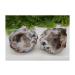 Stone 50g-60g Natural Agate Crystal Geode Set Creative Truth Love Stone Balance Gemstone Decoration ningxiao